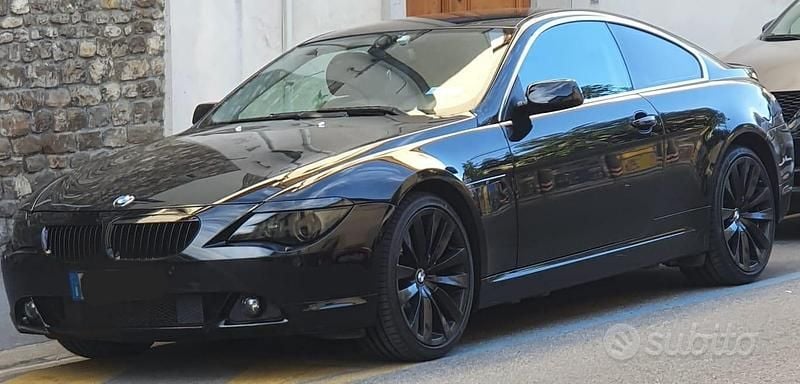 Usata BMW 630 258 CV (189 kW) 2006 Nero Coupé