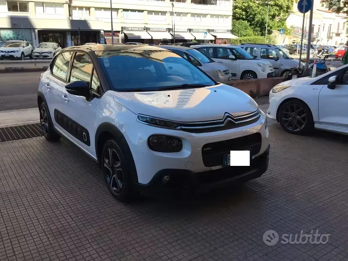 Usata Citroën C3 PureTech 82 CV (60 kW) 2017 Bianco Berlina