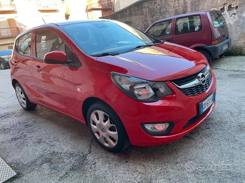 Usata Opel Karl 75 CV (55 kW) 2016 Rosso Utilitaria