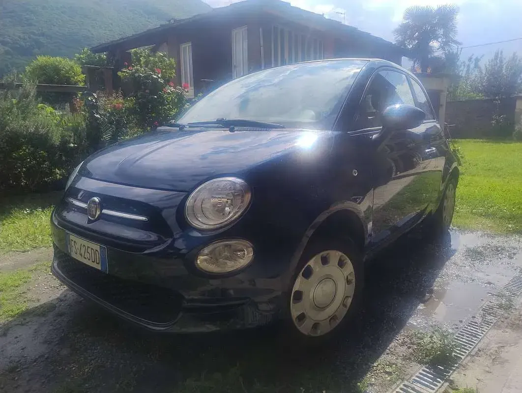 Usata Fiat 500 Pop 69 CV (50 kW) 2018 Blu/azzurro Utilitaria