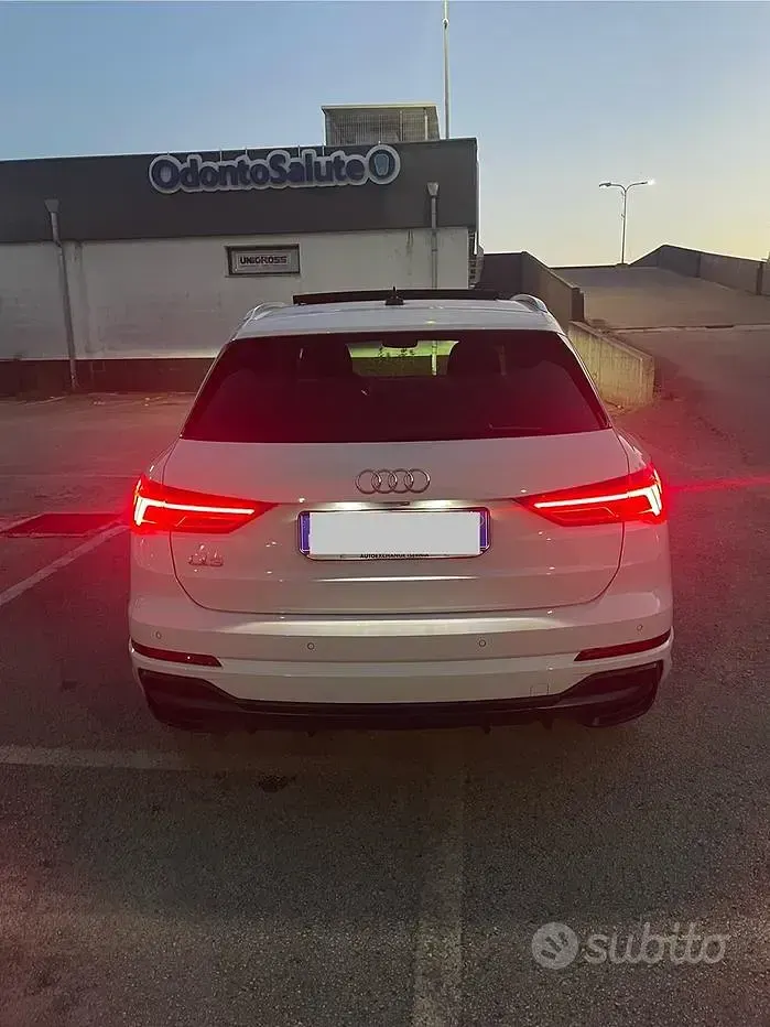 Usata Audi Q3 S-Line 150 CV (110 kW) 2021 Bianco SUV