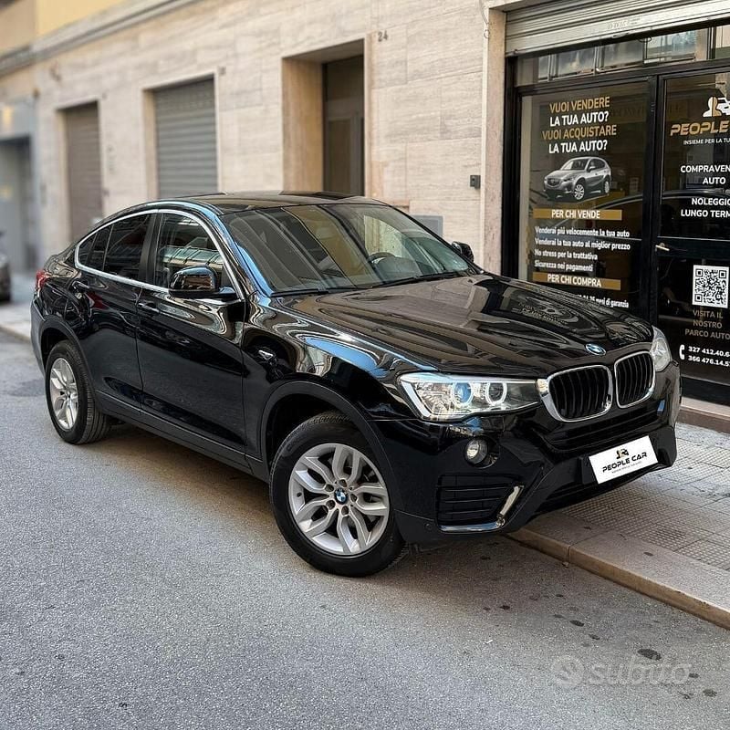 Usata BMW X4 xLine 190 CV (139 kW) 2016 Nero SUV