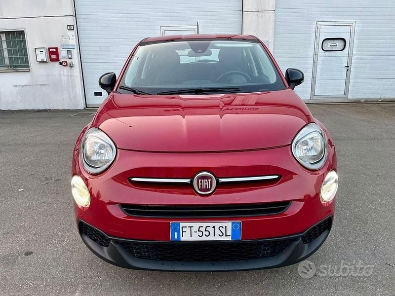 Usata Fiat 500X 95 CV (69 kW) 2019 Rosso SUV
