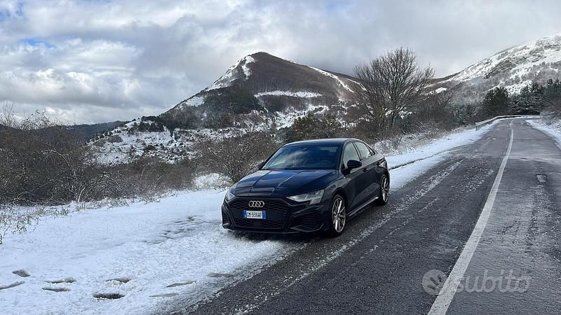 Usata Audi A3 S-Line 116 CV (85 kW) 2020 Nero Berlina