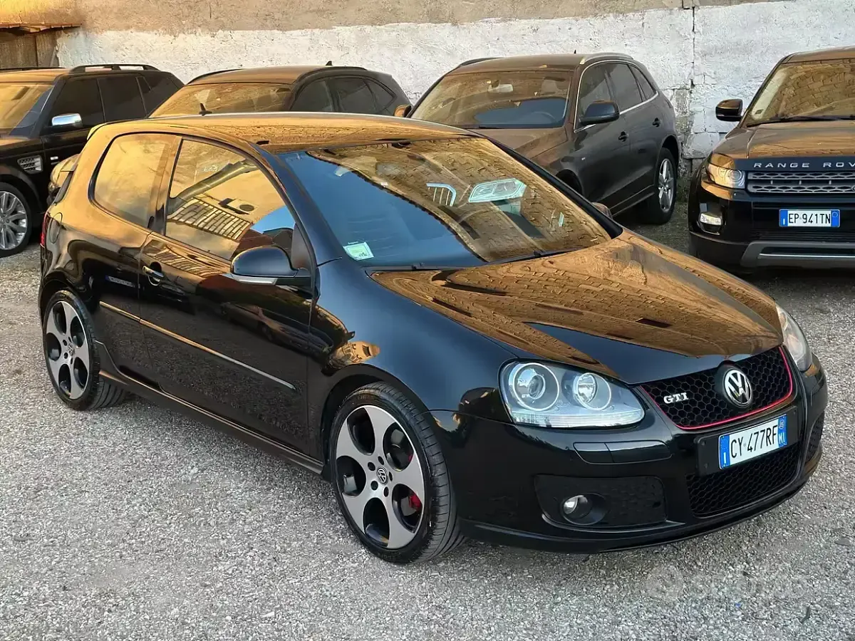 Usata VW Golf IV GTI 200 CV (147 kW) 2005 Nero Berlina