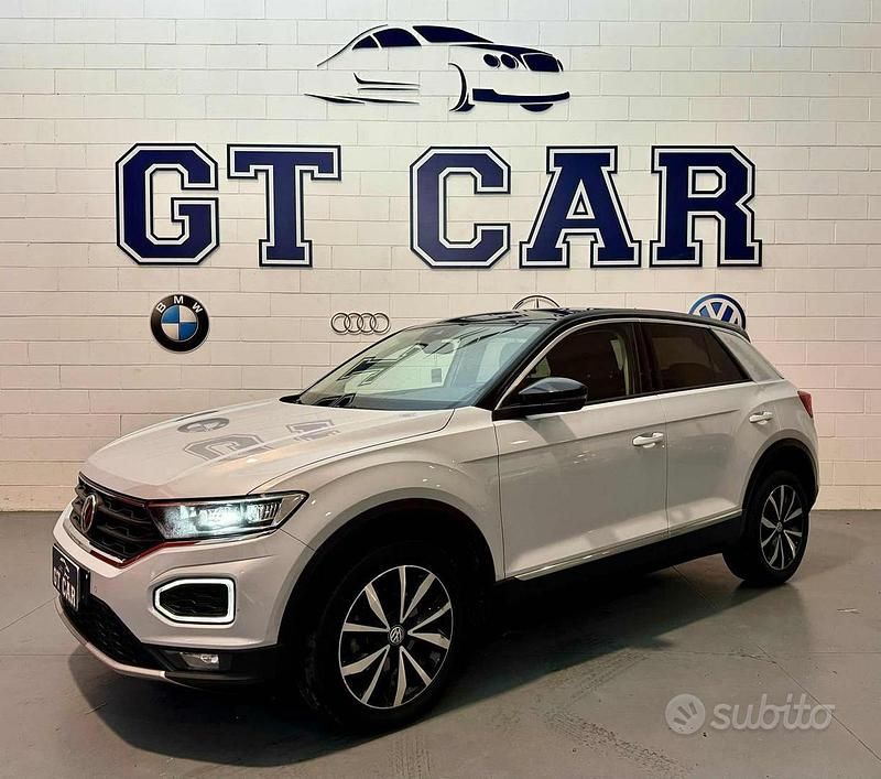 Usata VW T-Roc Advance 150 CV (110 kW) 2019 Bianco SUV
