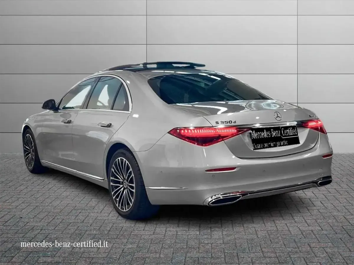 Usata Mercedes S350 Premium 286 CV (210 kW) 2021 Argento high tech Berlina