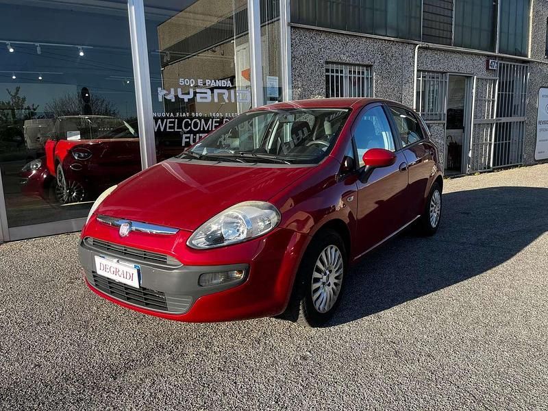 Usata Fiat Punto Evo Dynamic 77 CV (56 kW) 2009 Rosso Utilitaria