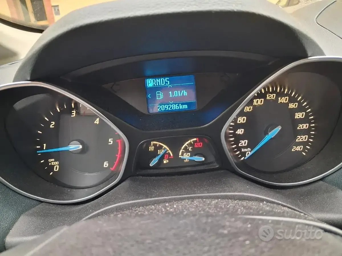 Usata Ford C-MAX 100 CV (73 kW) 2014 Bianco Monovolume