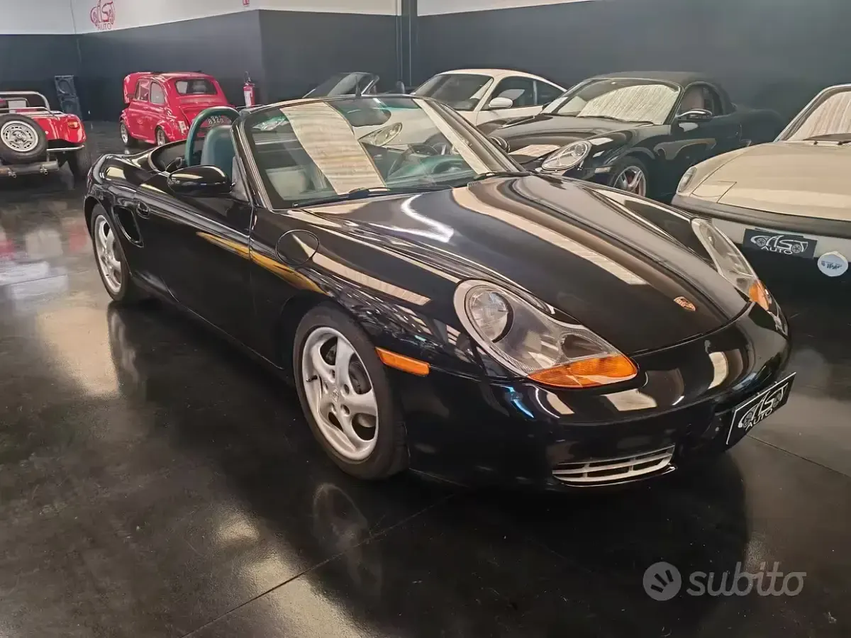 Usata Porsche 986 Boxster 204 CV (150 kW) 1998 Nero Cabrio