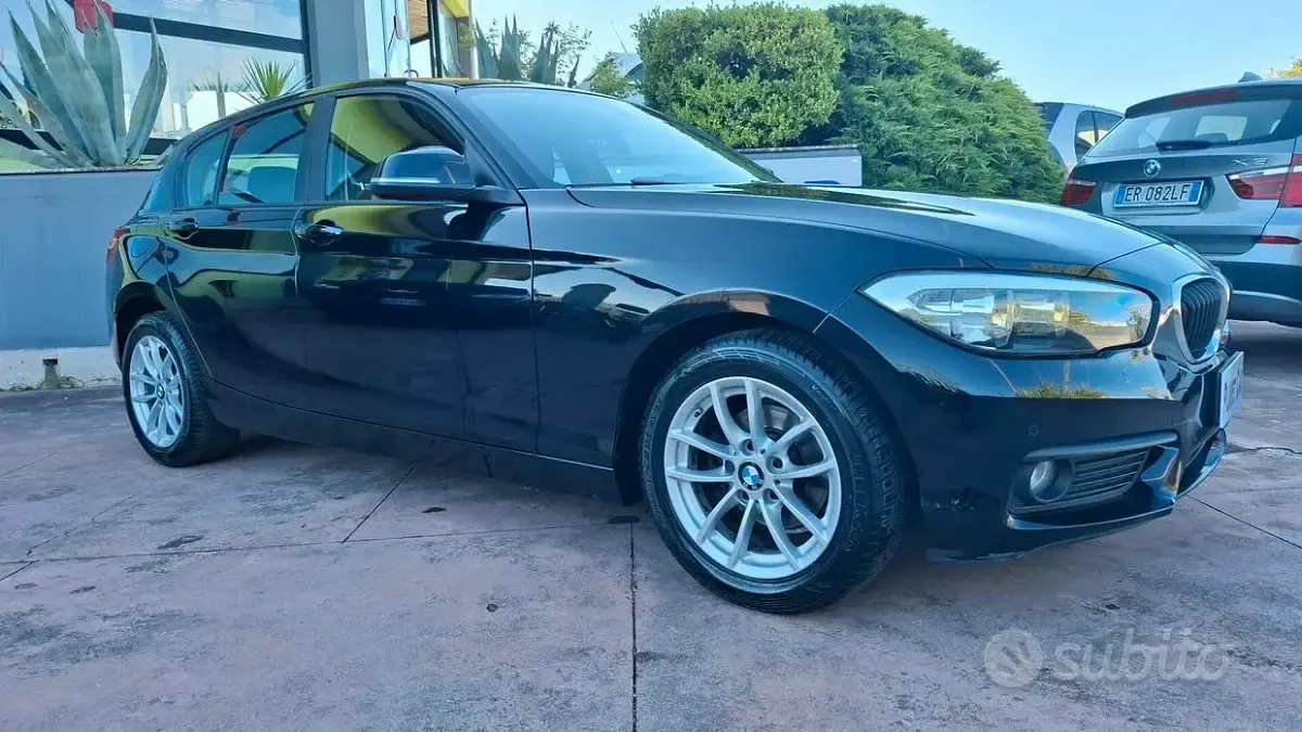 Usata BMW 116 116 CV (85 kW) 2017 Nero Utilitaria