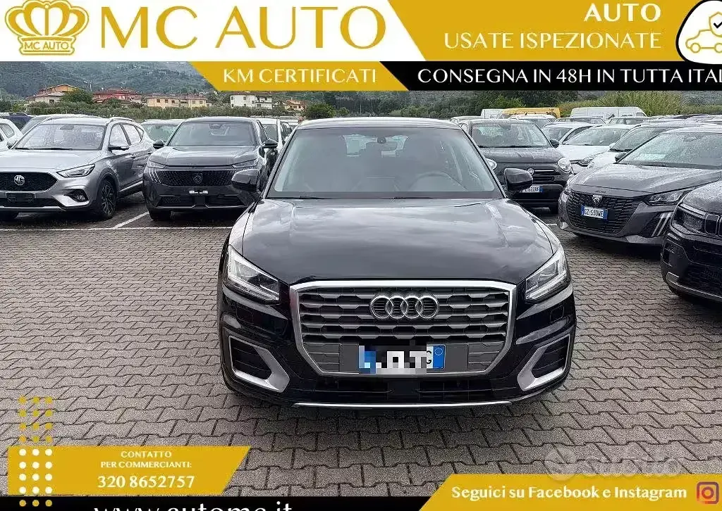 Usata Audi Q2 S-Line 116 CV (85 kW) 2018 Nero SUV