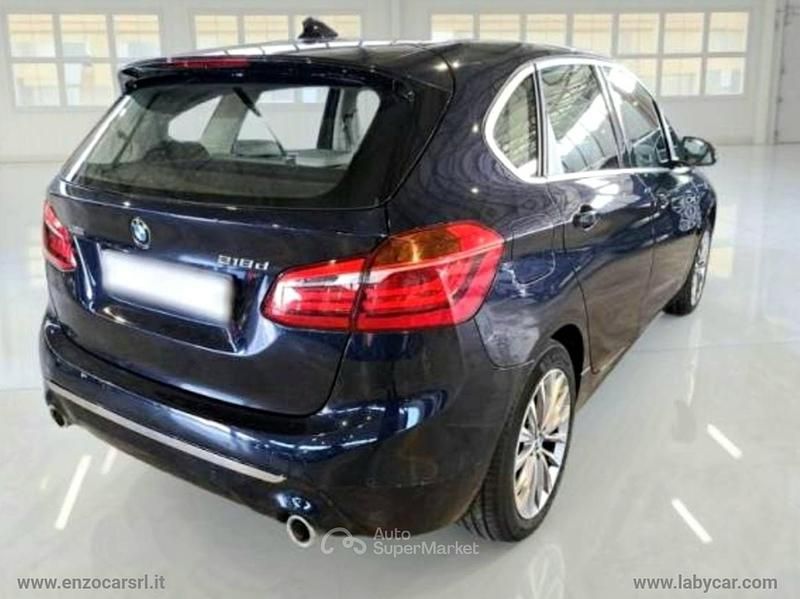Usata BMW 218 Active Tourer Luxury Line 150 CV (110 kW) 2018 Blu/azzurro Monovolume