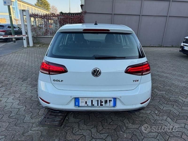 Usata VW Golf VII Business 116 CV (85 kW) 2017 Bianco Berlina