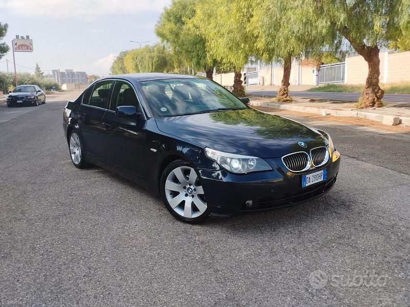 Usata BMW 525 177 CV (130 kW) 2006 Blu Berlina