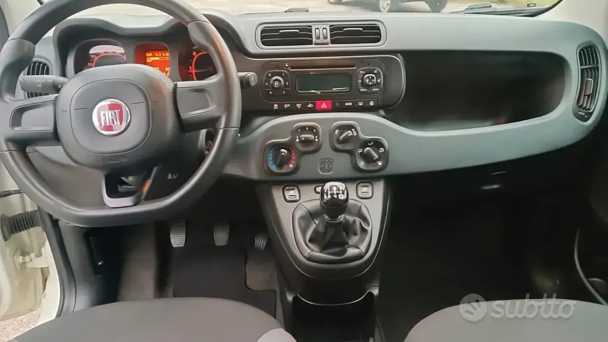 Usata Fiat Panda 95 CV (69 kW) 2018 Bianco Utilitaria
