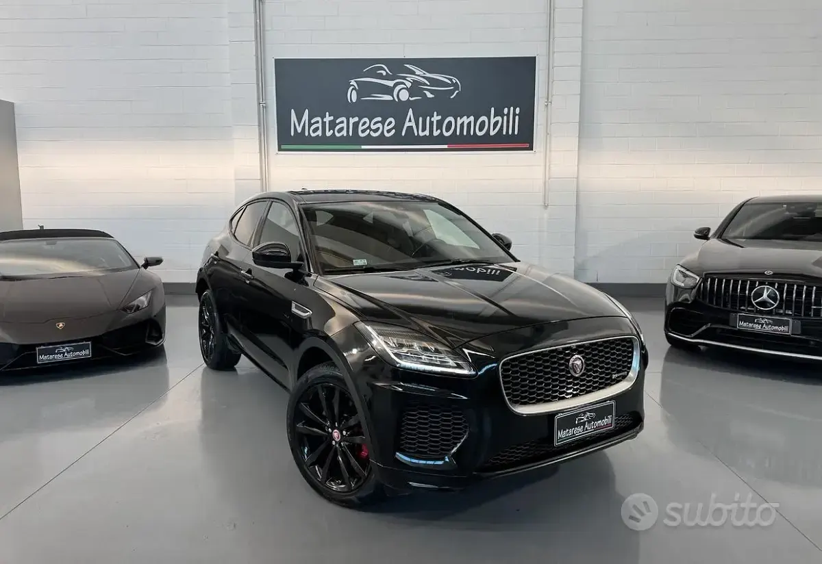 Usata Jaguar E-Pace R-Dynamic 249 CV (183 kW) 2019 Nero SUV