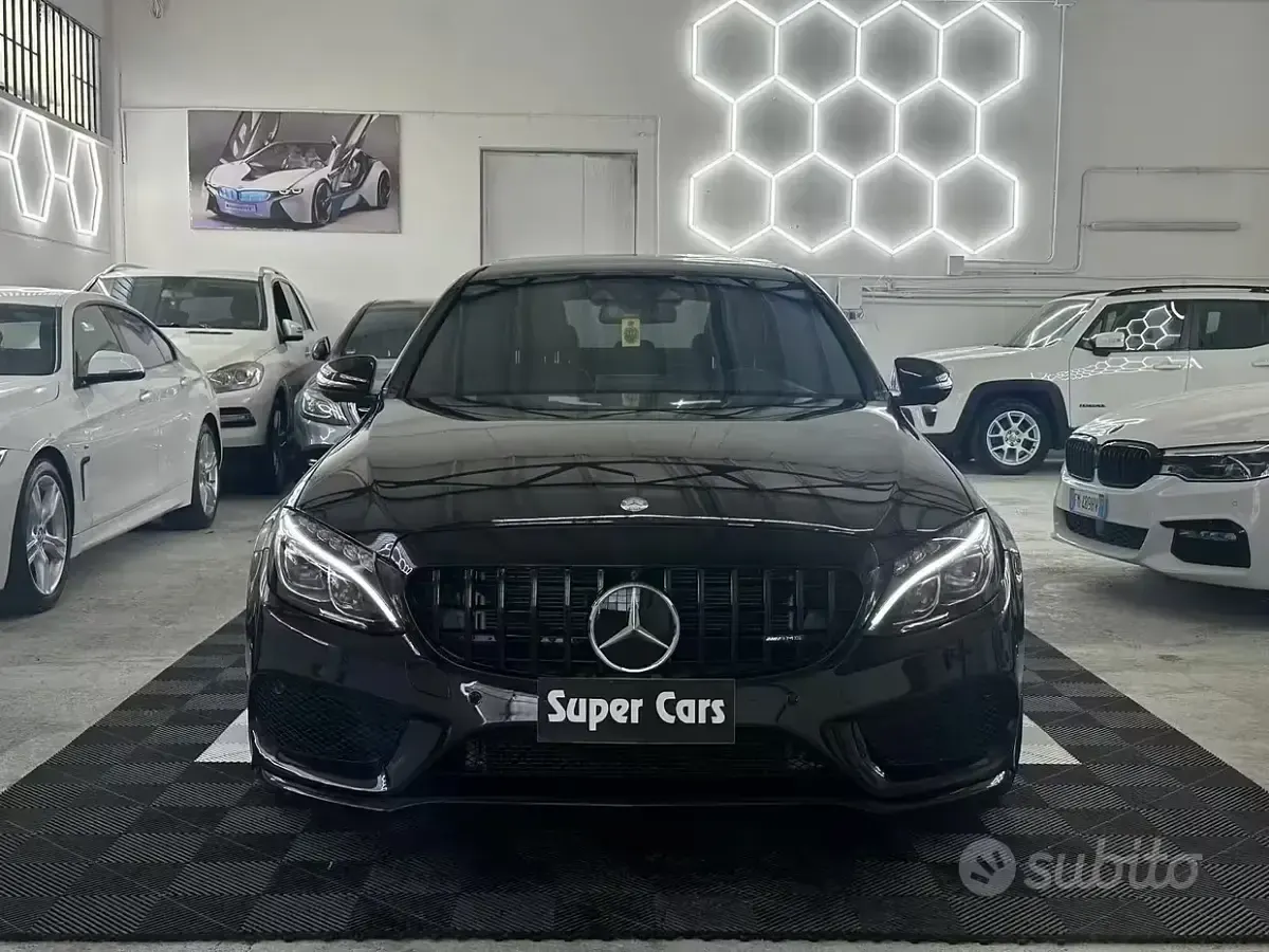 Usata Mercedes C43 AMG AMG 367 CV (269 kW) 2017 Nero Berlina