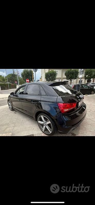 Usata Audi A1 90 CV (66 kW) 2014 Nero Utilitaria