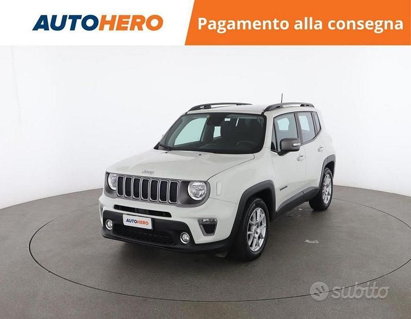Bianco Usata 2019 Jeep Renegade Limited SUV | 17.499 € (Buon prezzo) - Immagine 1/2