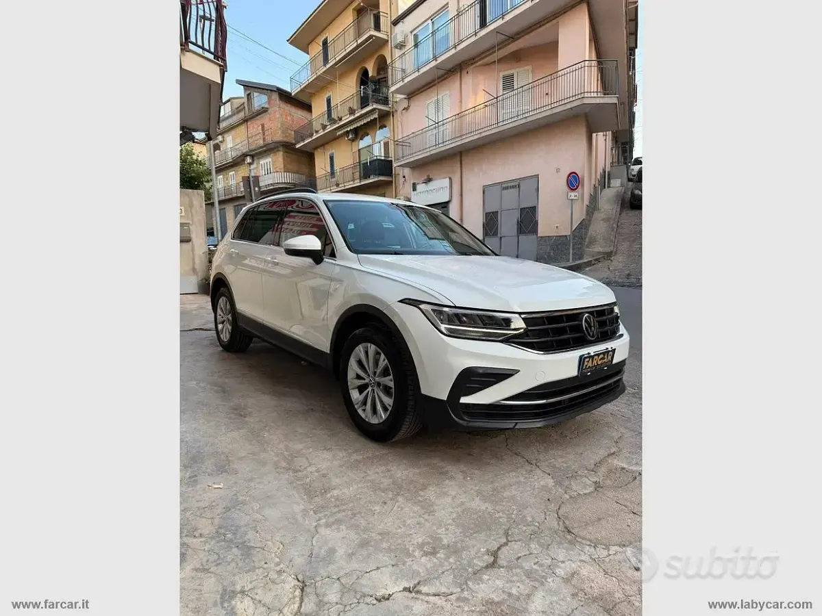 Usata VW Tiguan Life 150 CV (110 kW) 2023 Bianco SUV