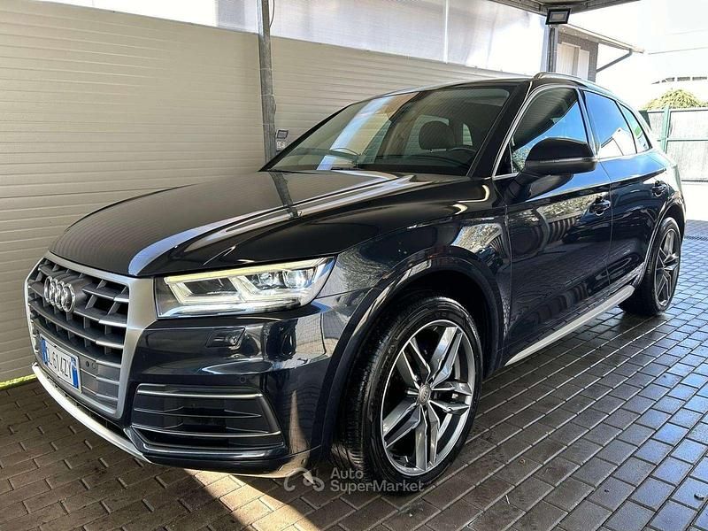 Usata Audi Q5 Design 136 CV (100 kW) 2018 Blu/azzurro SUV