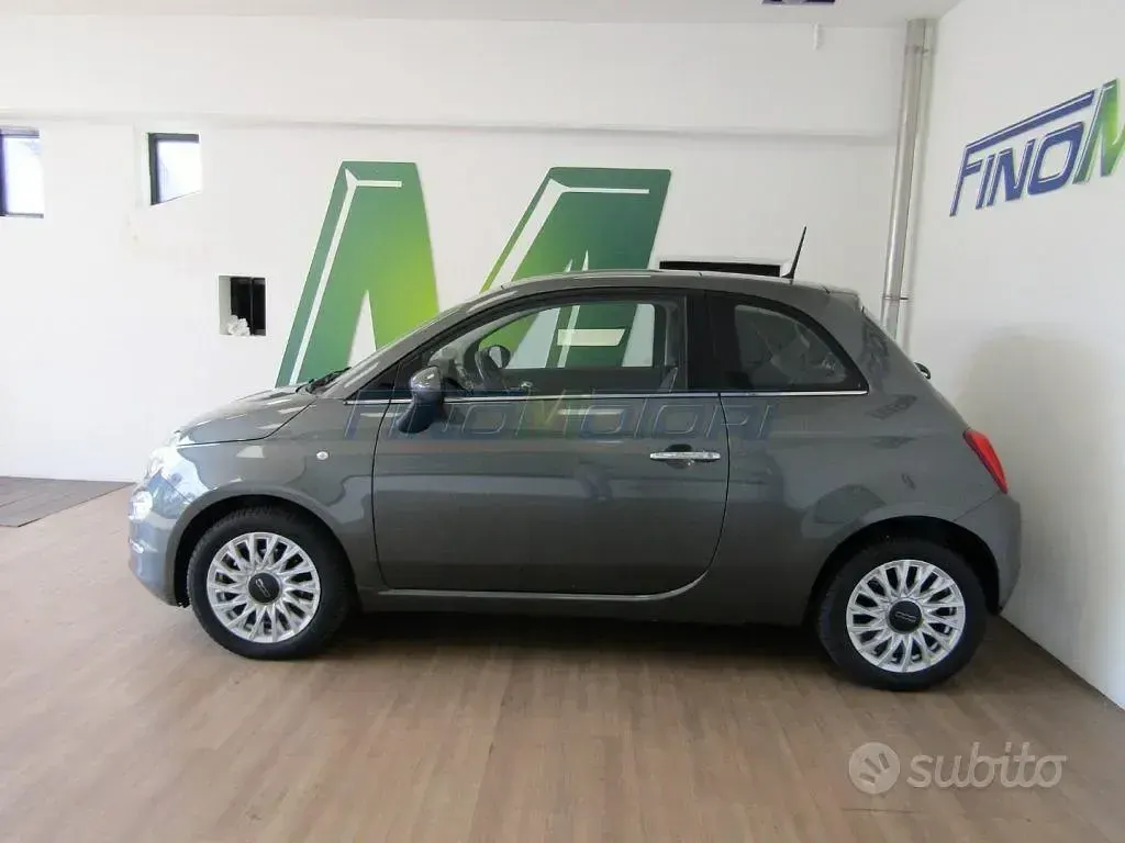 Usata Fiat 500 Lounge 69 CV (50 kW) 2017 Grigio Utilitaria