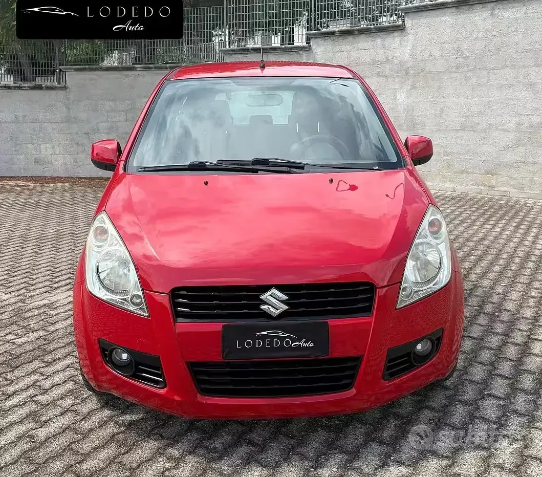 Usata Suzuki Splash GLS 68 CV (50 kW) 2011 Rosso Utilitaria