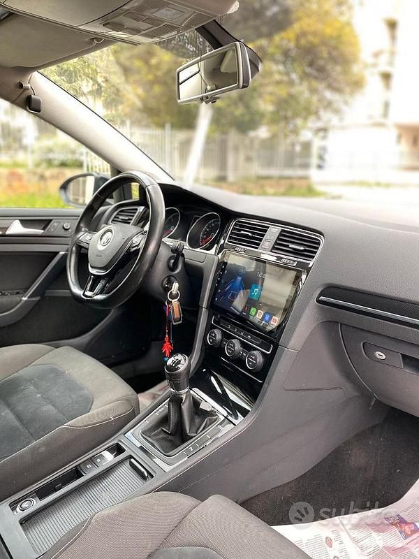 Usata VW Golf VII 150 CV (110 kW) 2013 Nero Berlina