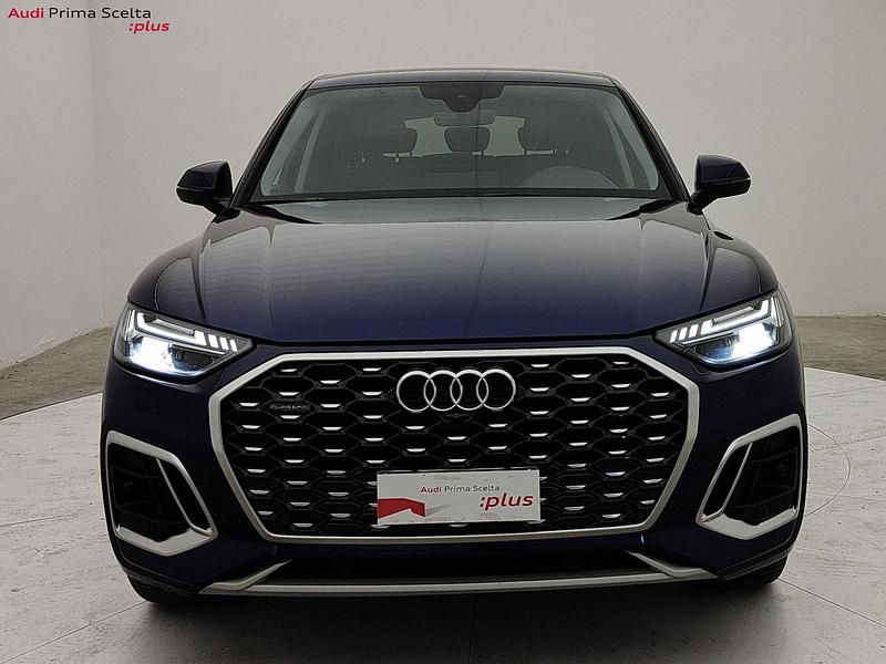 Usata Audi Q5 S-Line 204 CV (150 kW) 2024 Blu navarra metallizzato SUV