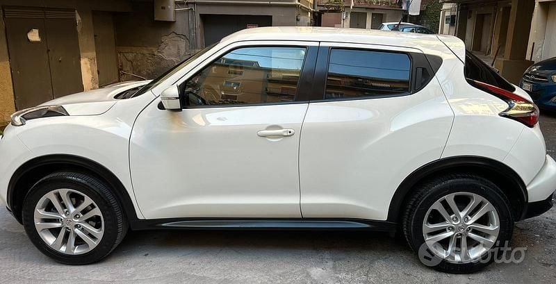 Usata Nissan Juke Tekna 110 CV (80 kW) 2016 Bianco SUV