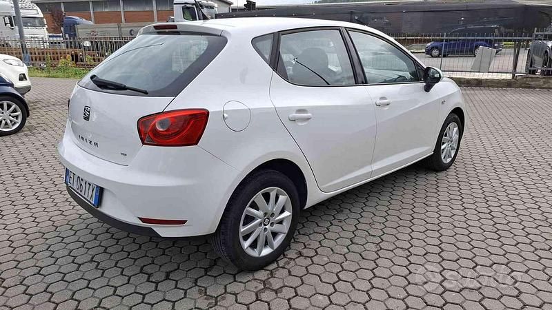 Usata Seat Ibiza Style 75 CV (55 kW) 2014 Bianco Berlina