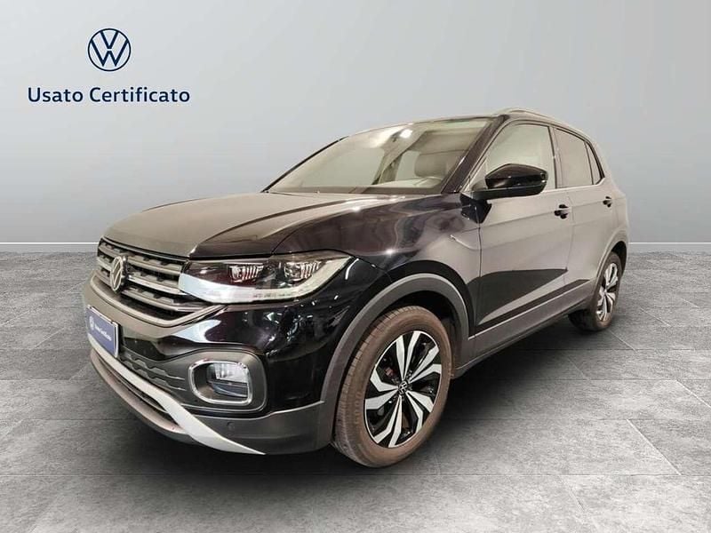 Deep black perlato Usata 2022 VW T-Cross Advance SUV | 18.900 € (Buon prezzo) - Immagine 1/4