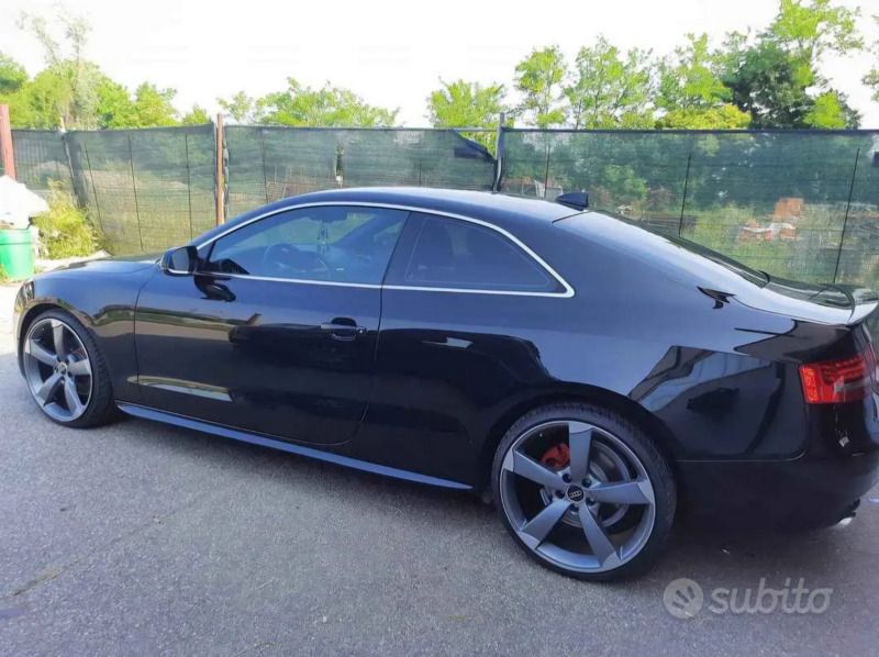 Usata Audi A5 190 CV (139 kW) 2010 Nero Coupé