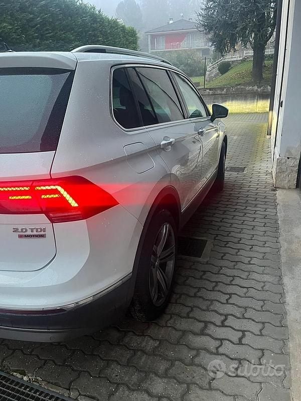 Usata VW Tiguan 150 CV (110 kW) 2017 Bianco SUV