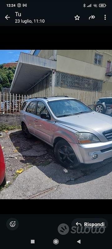 Usata Kia Sorento 170 CV (125 kW) 2007 Grigio SUV