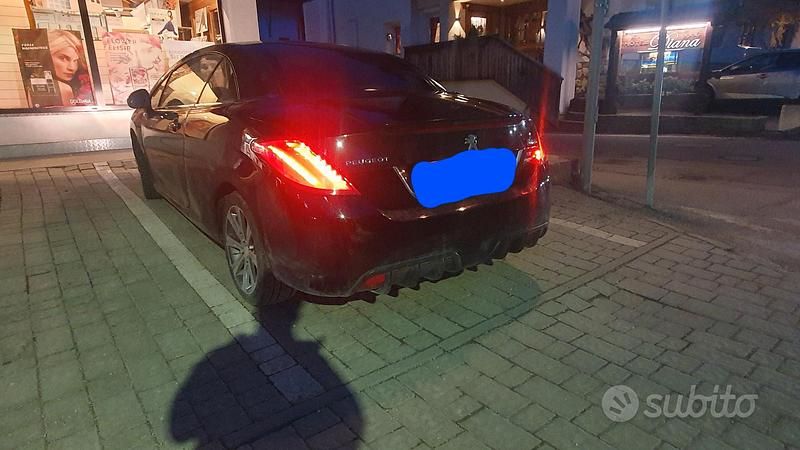 Usata Peugeot 308 CC Allure 112 CV (82 kW) 2013 Nero Cabrio