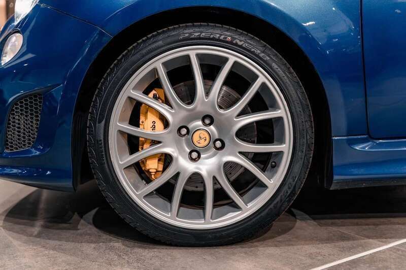 Usata Abarth 695 190 CV (139 kW) 2011 Blu Utilitaria