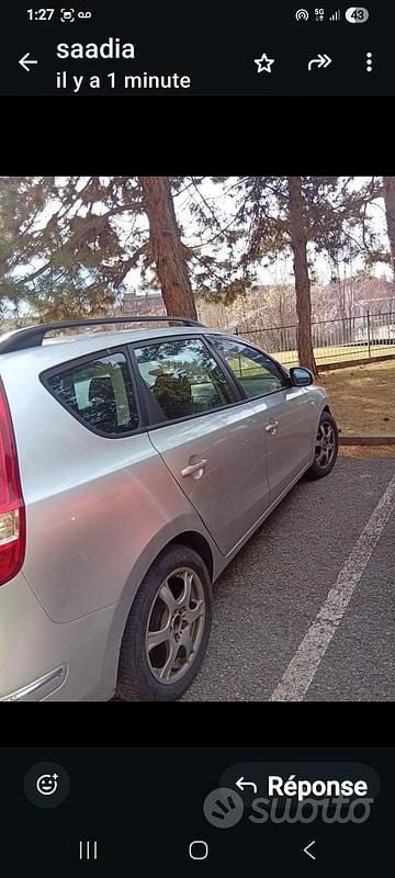 Usata Hyundai i30 Active 116 CV (85 kW) 2009 Grigio Station wagon