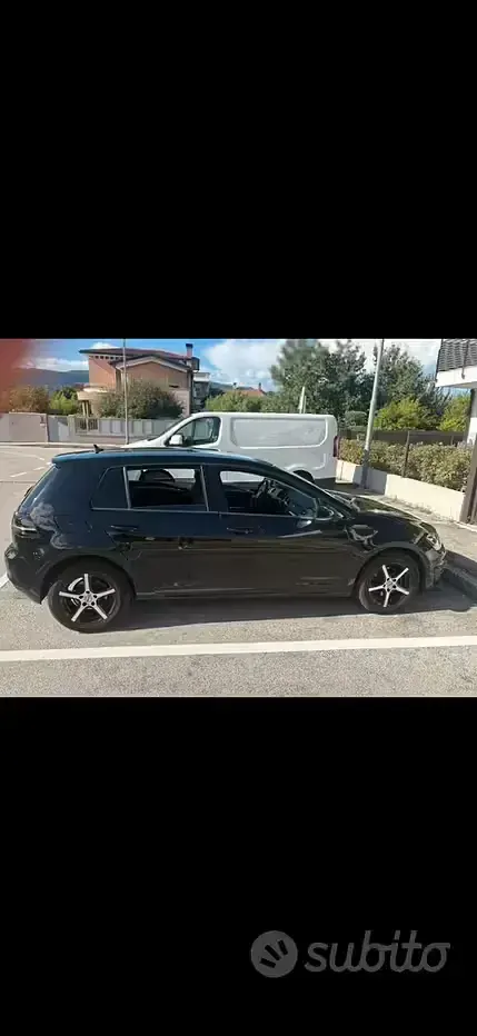 Usata VW Golf VII Highline 105 CV (77 kW) 2014 Nero Berlina