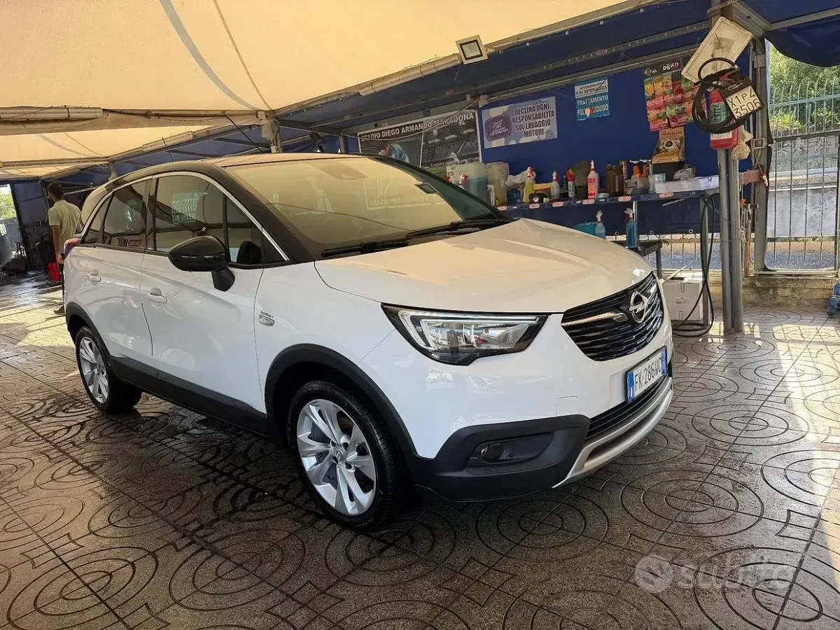 Usata Opel Crossland X 99 CV (72 kW) 2017 Bianco SUV
