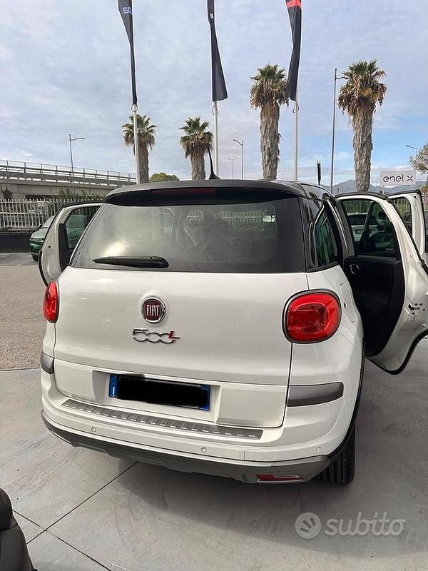Usata Fiat 500L Cross 95 CV (69 kW) 2018 Bianco Monovolume