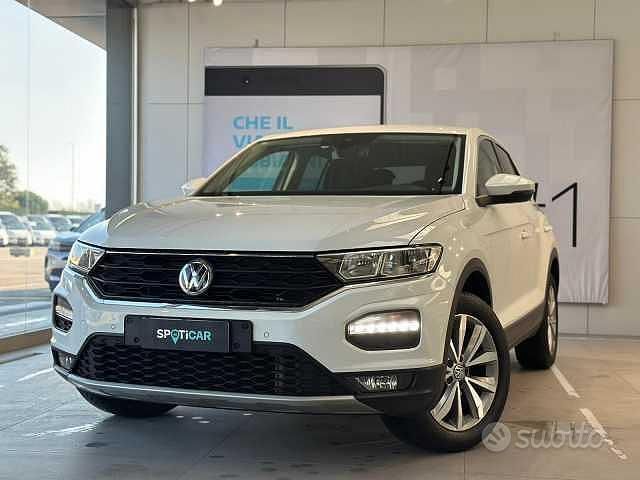 Usata VW T-Roc Advance 116 CV (85 kW) 2019 Bianco SUV