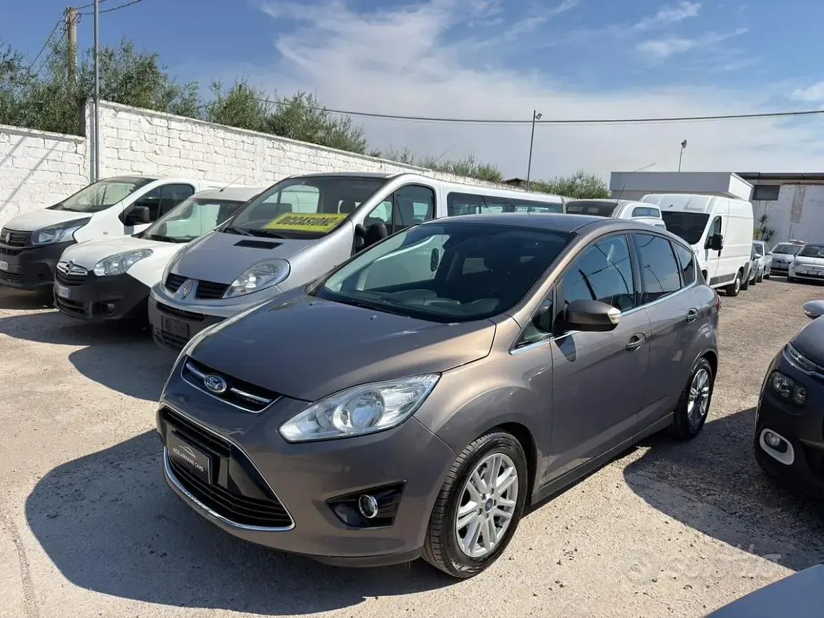 Usata Ford C-MAX Titanium 115 CV (84 kW) 2013 Marrone Monovolume