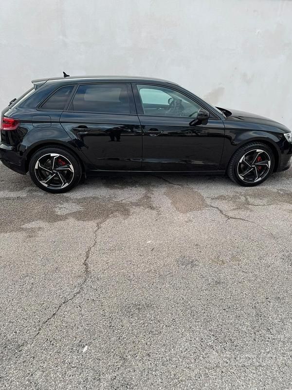 Usata Audi A3 110 CV (80 kW) 2016 Nero Berlina