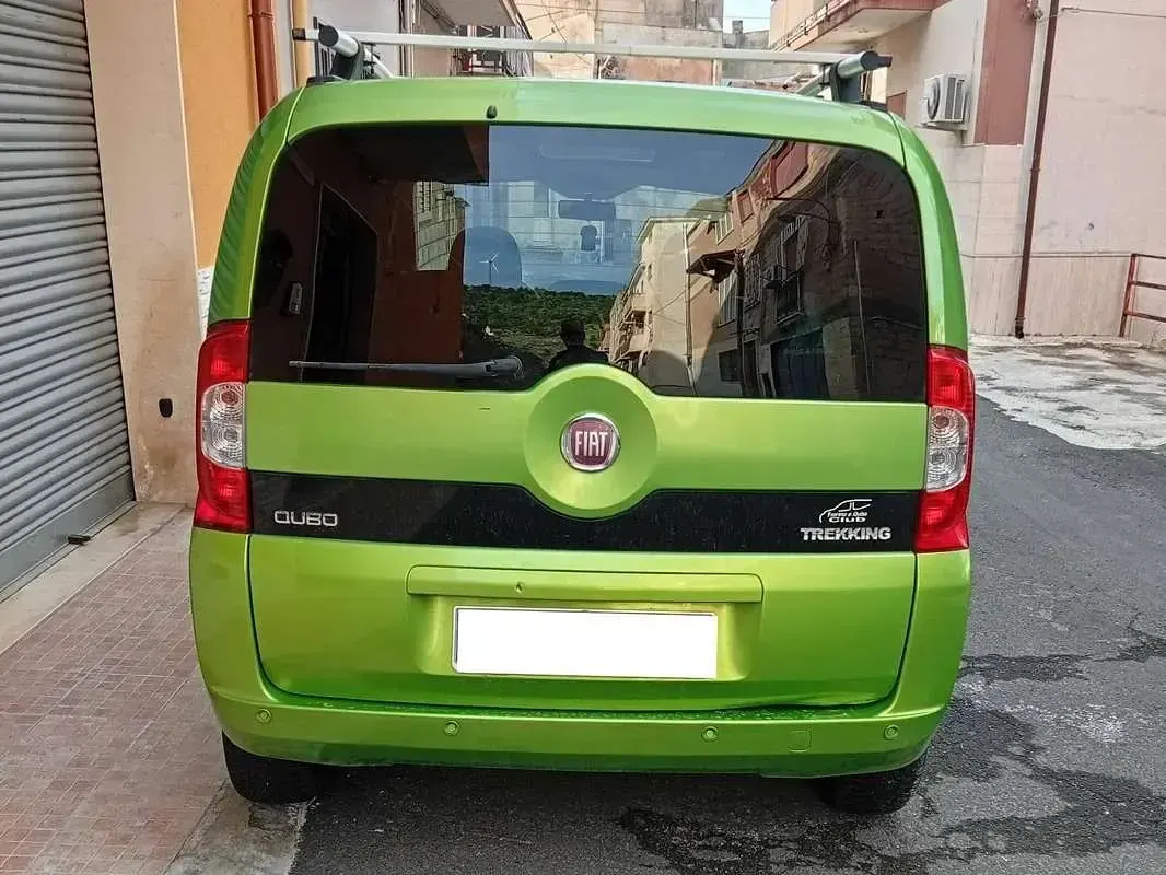 Usata Fiat Qubo Trekking 95 CV (69 kW) 2011 Verde Monovolume
