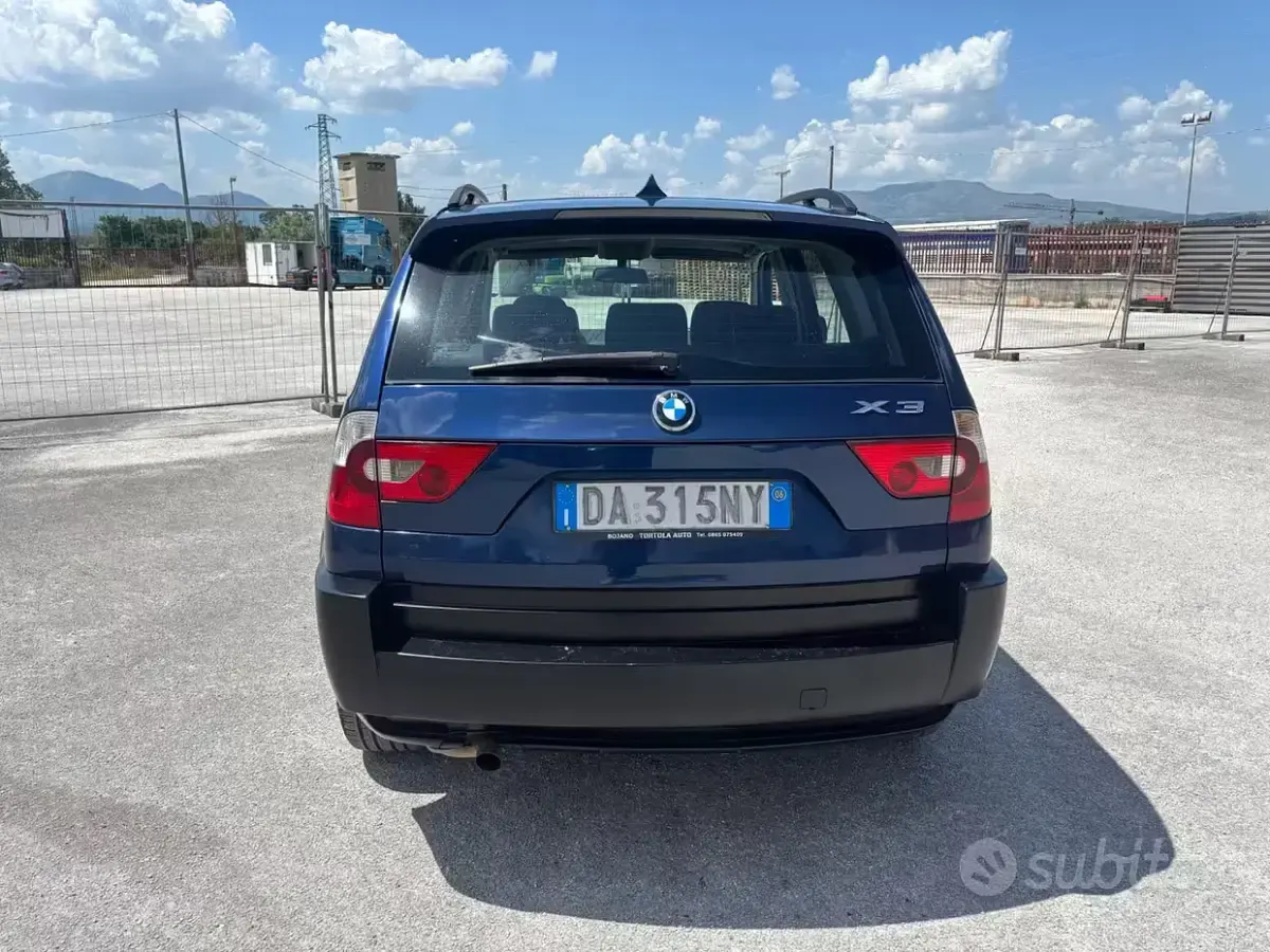 Usata BMW X3 150 CV (110 kW) 2006 Bluazzurro SUV