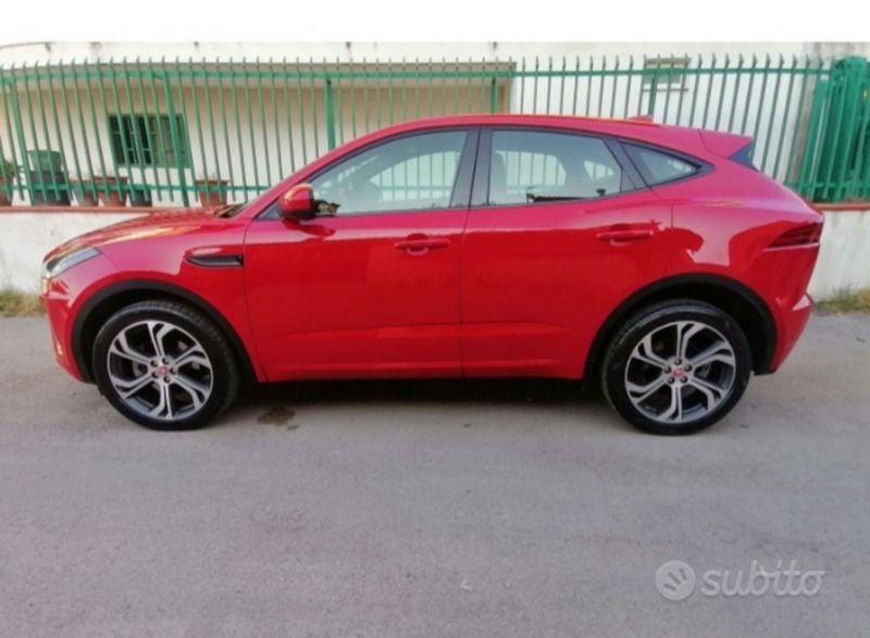 Usata Jaguar E-Pace First Edition 180 CV (132 kW) 2018 Rosso SUV