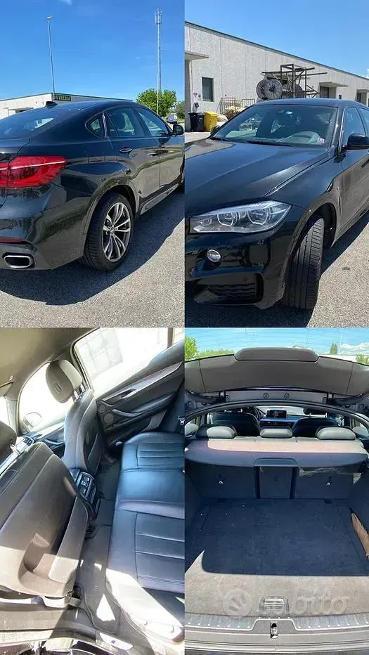 Usata BMW X6 M Sport 258 CV (189 kW) 2015 Nero SUV