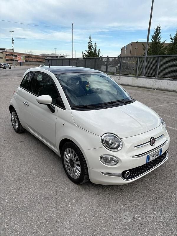 Usata Fiat 500 2017 Bianco Berlina